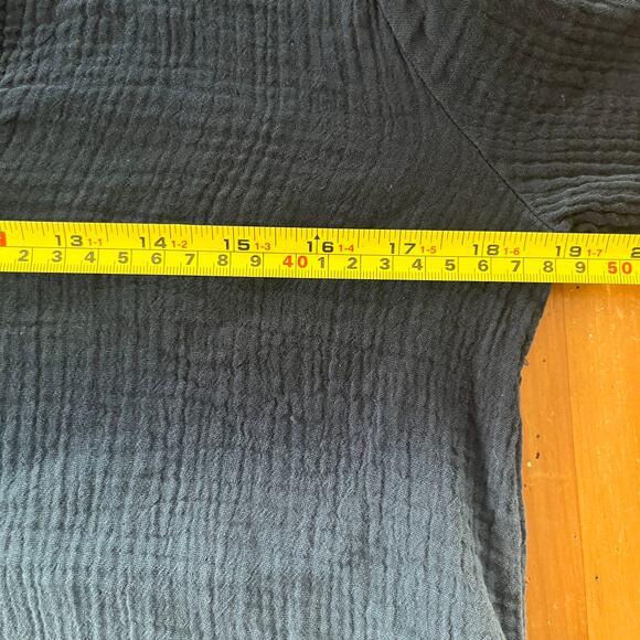 SOL Angeles X Anthropologie Women's  Cotton Tie Dye Ombre V-Neck Tunic Top XS - Picture 6 of 7